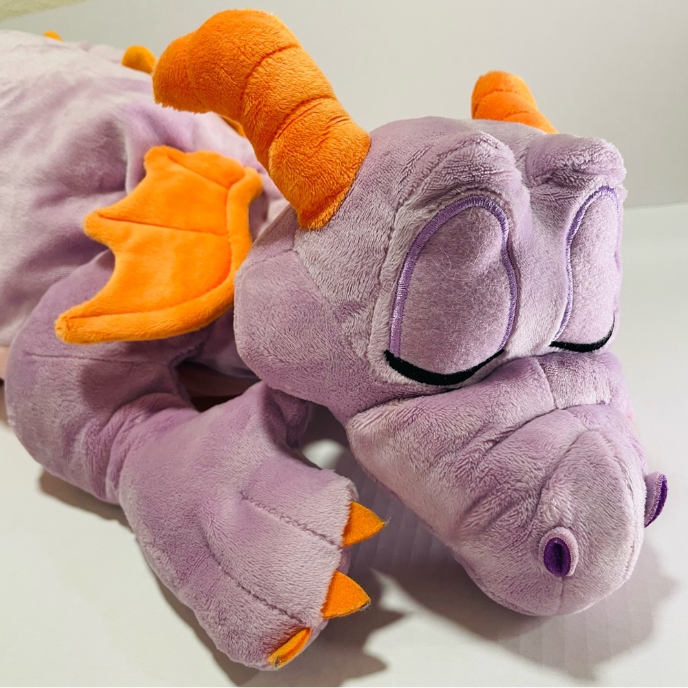 Disney Parks Sleeping Figment Plush